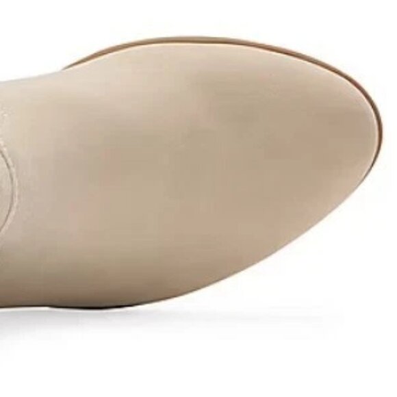 Arizona Jean Co Women’s Lambay Stacked Heel Booties Stone Sz 7.5 M MSRP $65 - Picture 4 of 6